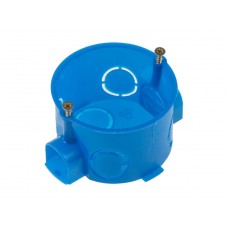 Коробка установочная ЮПИТЕР подрозетник 60х40мм, винты, стык.узлы IP20 арт.JP7122-02, Россия