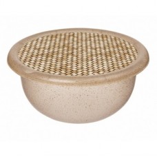 Миска "Palermo" 3,2л с крышкой с декором (бесцветный) 221116501/02, Россия