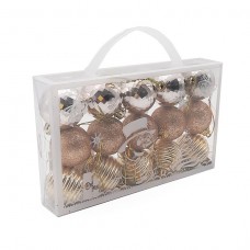 Елочное украшение «ШАР» (набор 15 шт.) DE22-003, Китай