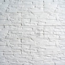 Плита Stone mill гипс.дек.Сланец Каспровый белый ПГД-1-Л, арт. 2500 (0,5м²), РБ