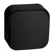 Выключатель Legrand Quteo чёрный мат 782471-001-00.00-00.00-00.01, Россия