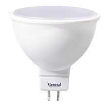 Лампа светодиодная GLDEN-MR16-B-5-230-GU5.3-3000, 660151, Китай