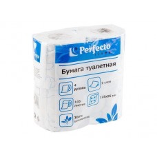 Бумага туалетная, 4 рулона, PERFECTO LINEA, арт.66-001416, Беларусь