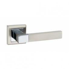 Ручка дверная Бари AL (LOCKit) (SN/PC), Китай