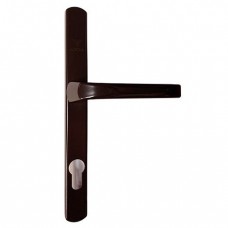 Ручка дверная на планке A25-85 коричневая полимер (LOCKit), Китай