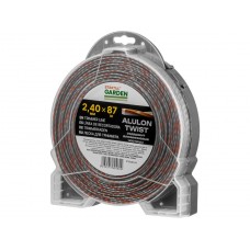 Леска ф 2.4 мм х 87 м витой квадрат сеч. ALULON TWIST STARTUL GARDEN, арт.ST6046-24, Китай