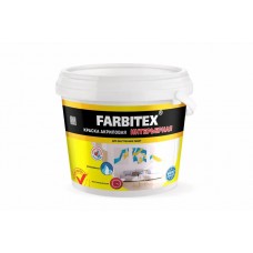 Краска FARBITEX акриловая интерьерная белоснежная (6 кг), Россия