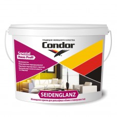 Краска ВД Condor «Seidenglanz» (Зайденглянц) ведро 3 кг, Беларусь