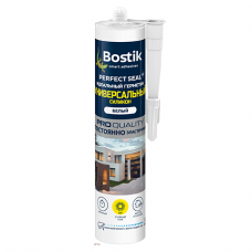 Герметик силиконовый BOSTIK Perfect Seal Универсальный 280мл белый, Россия