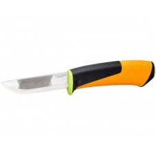 Нож FISKARS для тяжелых работ с точилкой 1023619, Китай