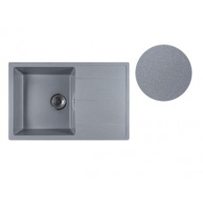 Мойка кухонная AV Engineering из искусственного камня BENEFIT серебро 730х470 мм арт.AVE730470SL, РБ