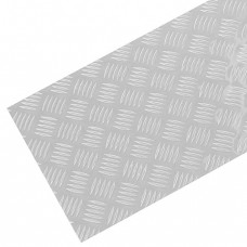 Лист алюминиевый АМг2 1,5х600х1200 рифленый, РФ