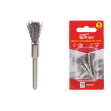 Щетка из углеродистой стали 5 мм WORTEX, арт.ETBS3205018, Китай