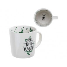 Кружка керамическая PERFECTO LINEA 350 мл., SNOWFLAKE MAGIC-4 арт.30-202514, Китай