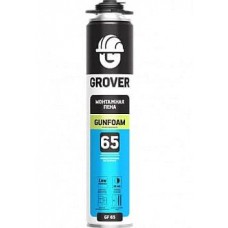 Пена монтажная всесезонная профессиональная Grover GF 65 ST, 870 мл, Россия