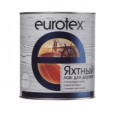 Лак яхтный уретан - алкидный атмосферостойкий "Eurotex" гл. 0,75л, РФ