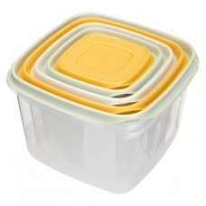 Комплект контейнеров для продуктов CLEVER 5ШТ, 0,12Л + 0,25Л + 0,45Л + 0,75Л + 1,2Л Микс 433160618,