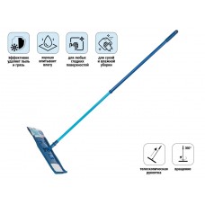 Швабра для пола с насадкой из микрофибры, Румба, PERFECTO LINEA, арт.43-391011, Китай