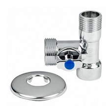 Кран шаровой Valfex для подкл. с/т приборов 1/2"x3/4"x1/2" левый К VF.256.N.05, Китай