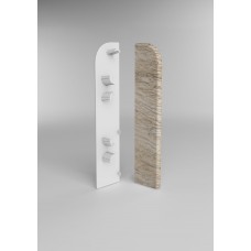 Заглушка торцевая Comfort для плинтуса Классик 80мм (1пар. флоупак) Акация 424, Армения